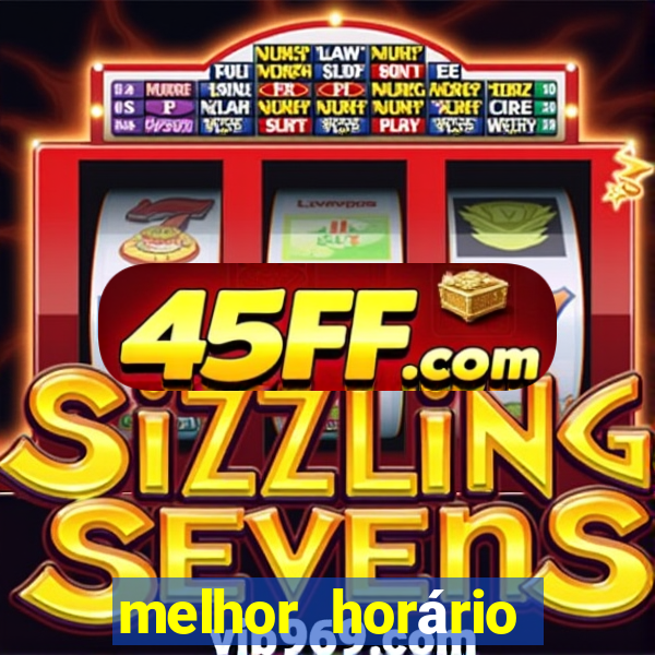 melhor horário para jogar fortune rabbit à noite
